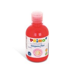 Tempera PRIMO FLUO 300ml - červená