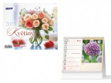 Kalendář stolní MFP - Mini Květiny - 170x145mm